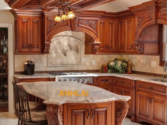 Dự án thi công gỗ đỏ cho biệt thự quận 7